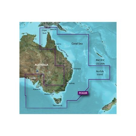 Garmin BlueChart&reg; g2 Vision&reg; HD - VPC022R - East Coast Austral 010-C0756-00